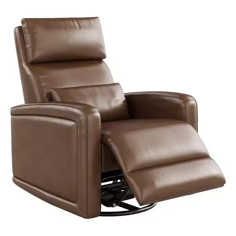 Fauteuil inclinable pivotant avec dossier réglable et oreilles rembourrées