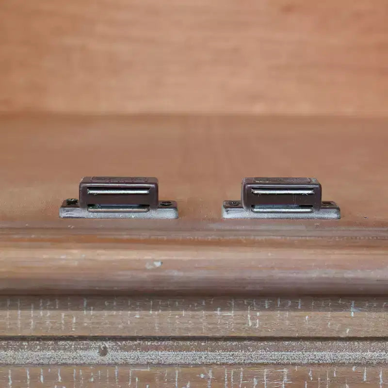 Bahut de rangement rustique en sapin de 69,9 cm avec 2 portes et 1 tiroir