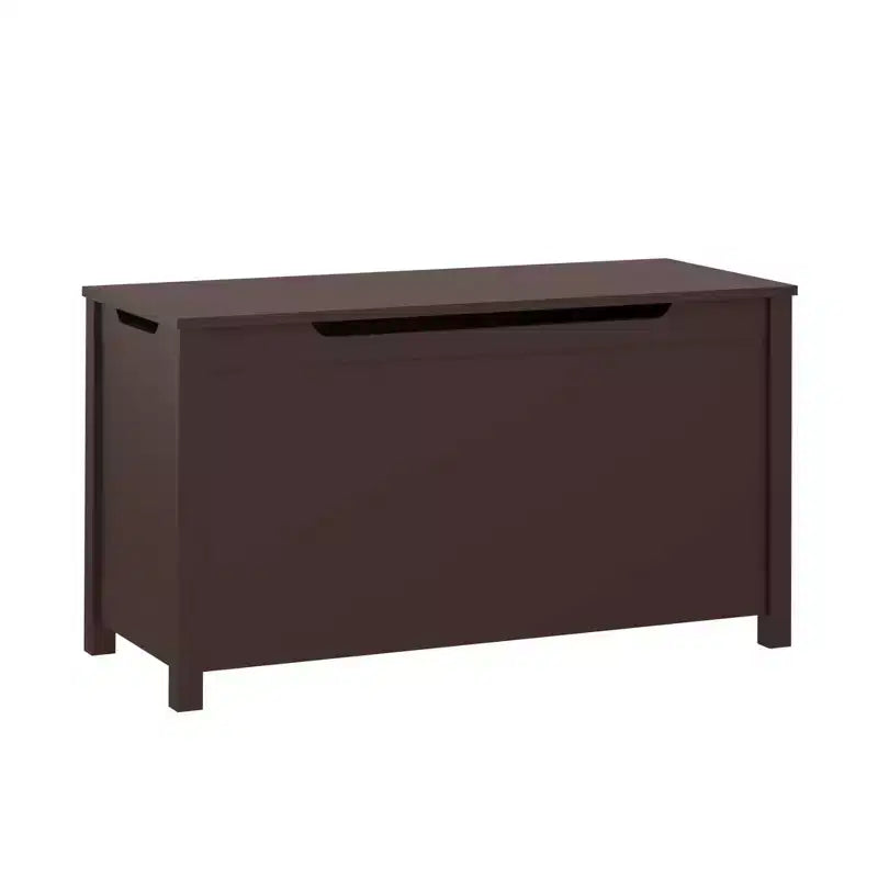 Boîte de rangement pour jouets d'enfants avec couvercle à charnière sécurisée, assemblage rapide