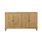 Meuble console de rangement 59 po avec 4 portes