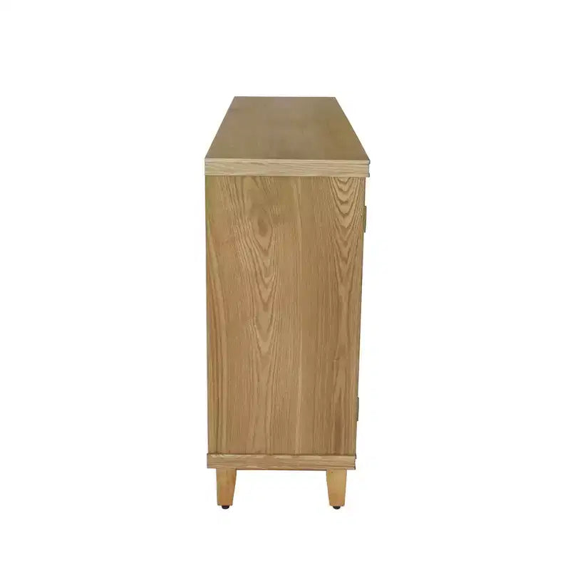 Meuble console de rangement 59 po avec 4 portes