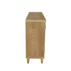 Meuble console de rangement 59 po avec 4 portes