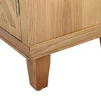 Meuble console de rangement 59 po avec 4 portes