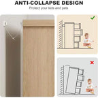 Commode 4 tiroirs avec poignées intégrées