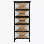 Crafted 5-Drawer Chest  Exquisite Detailing for Home Organization