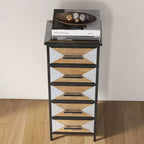 Meuble de rangement en bois à 5 tiroirs