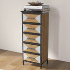 Meuble de rangement en bois à 5 tiroirs