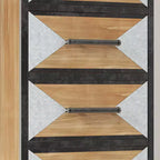Meuble de rangement en bois à 5 tiroirs