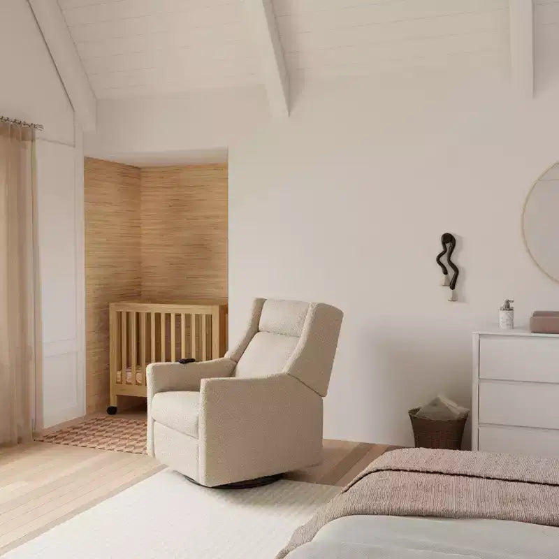 Fauteuil inclinable électrique et planeur pivotant avec fonctions chauffante et massante