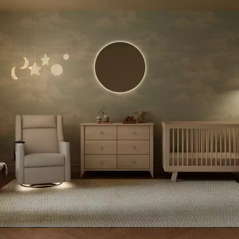 Fauteuil inclinable électrique et planeur pivotant avec fonctions chauffante et massante