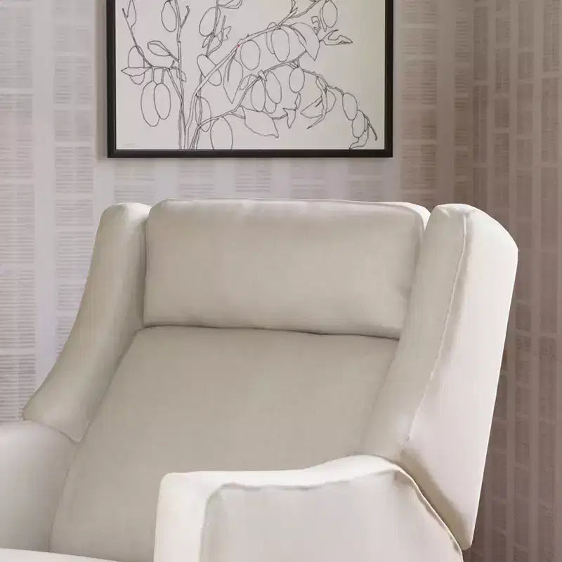Fauteuil inclinable électrique et planeur pivotant avec fonctions chauffante et massante