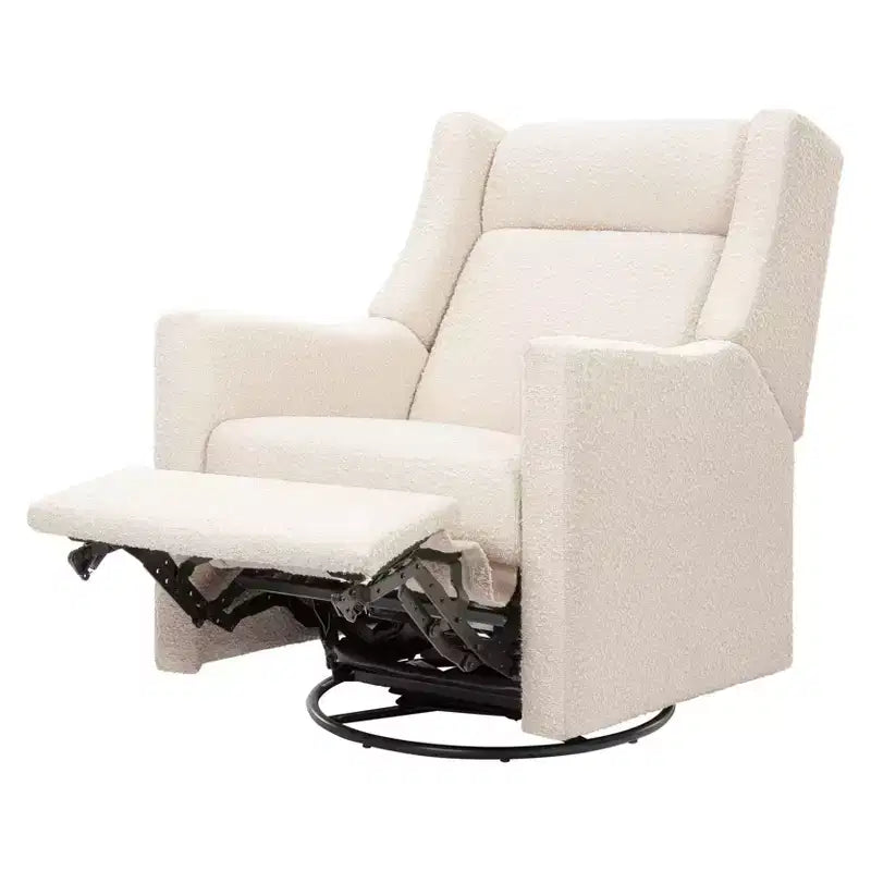 Fauteuil inclinable électrique et planeur pivotant avec fonctions chauffante et massante