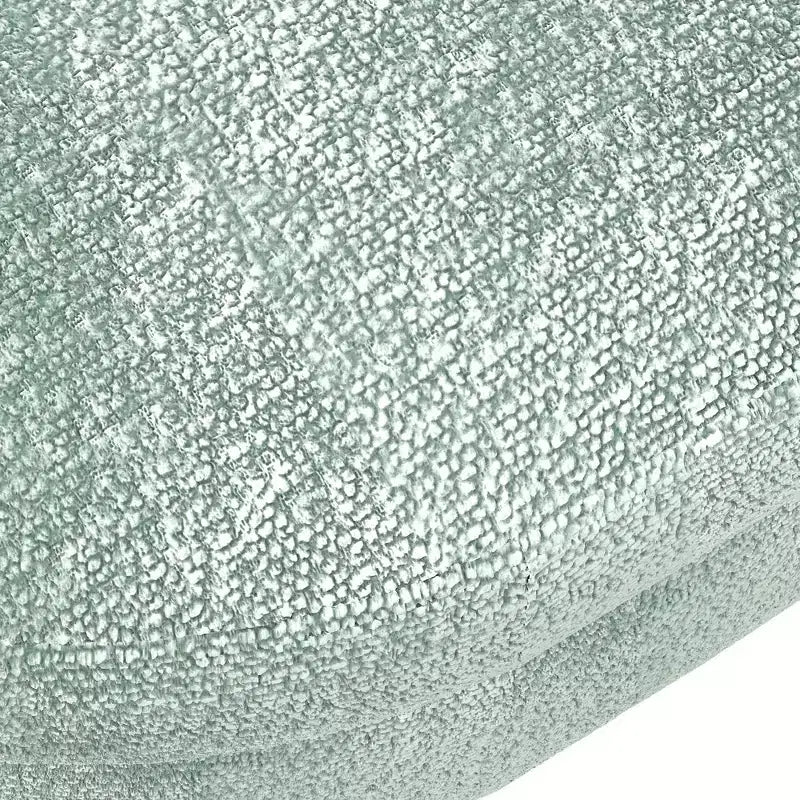 Banc de rangement ovale avec couvercle relevable